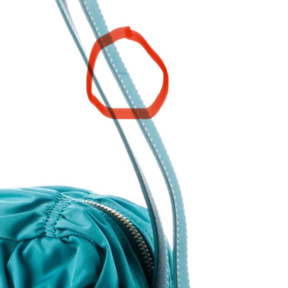 Prada Blue Tessuto Gaufre Crossbody - Picture 15 of 16